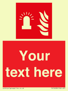 Custom Fire: Fire alarm flashing light